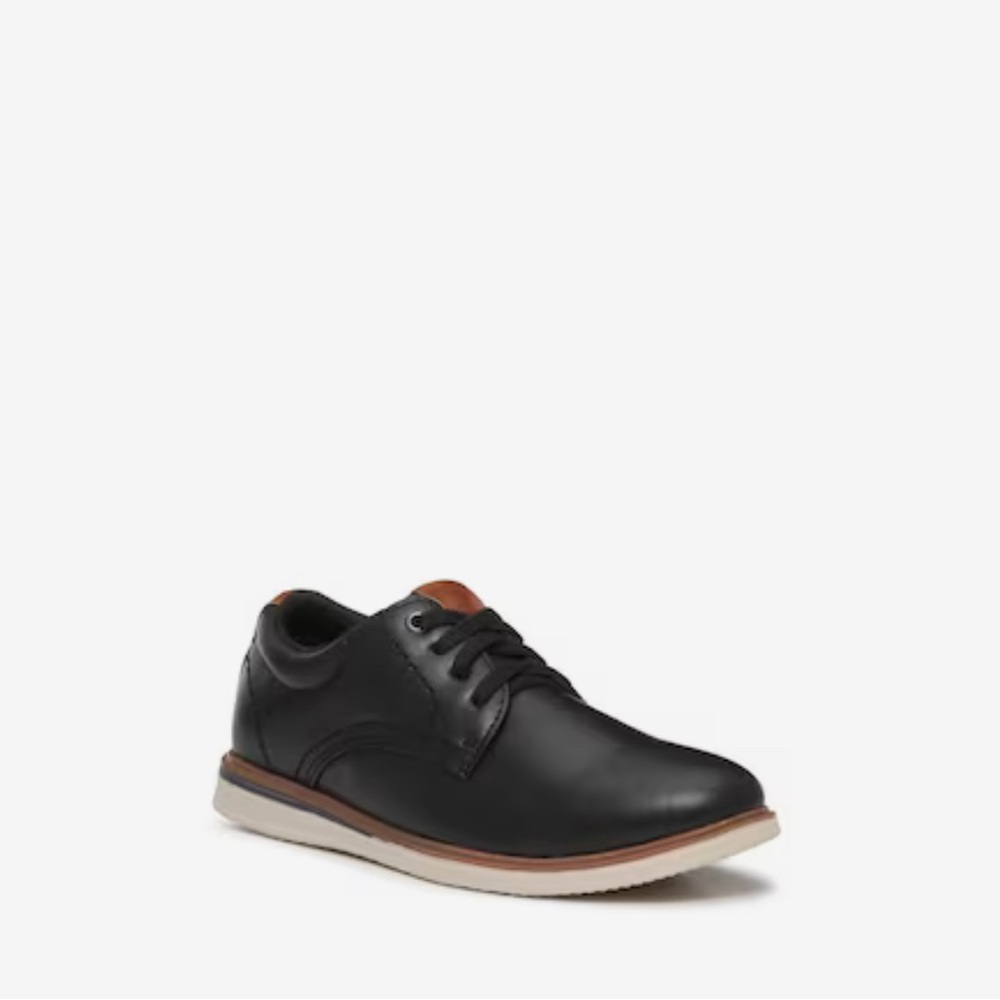 Boys Oxford Dress Shoes Black Size 6